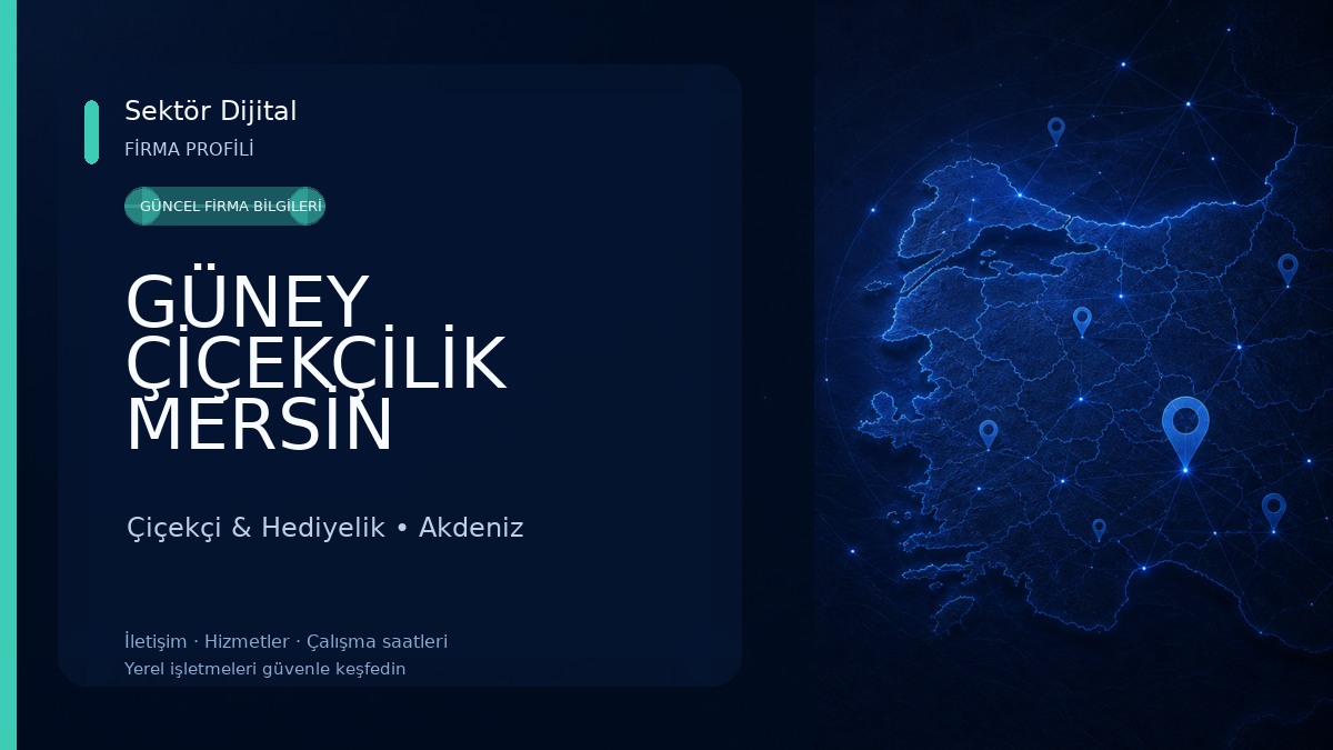 GÜNEY ÇİÇEKÇİLİK MERSİN Çiçekçi & Hediyelik