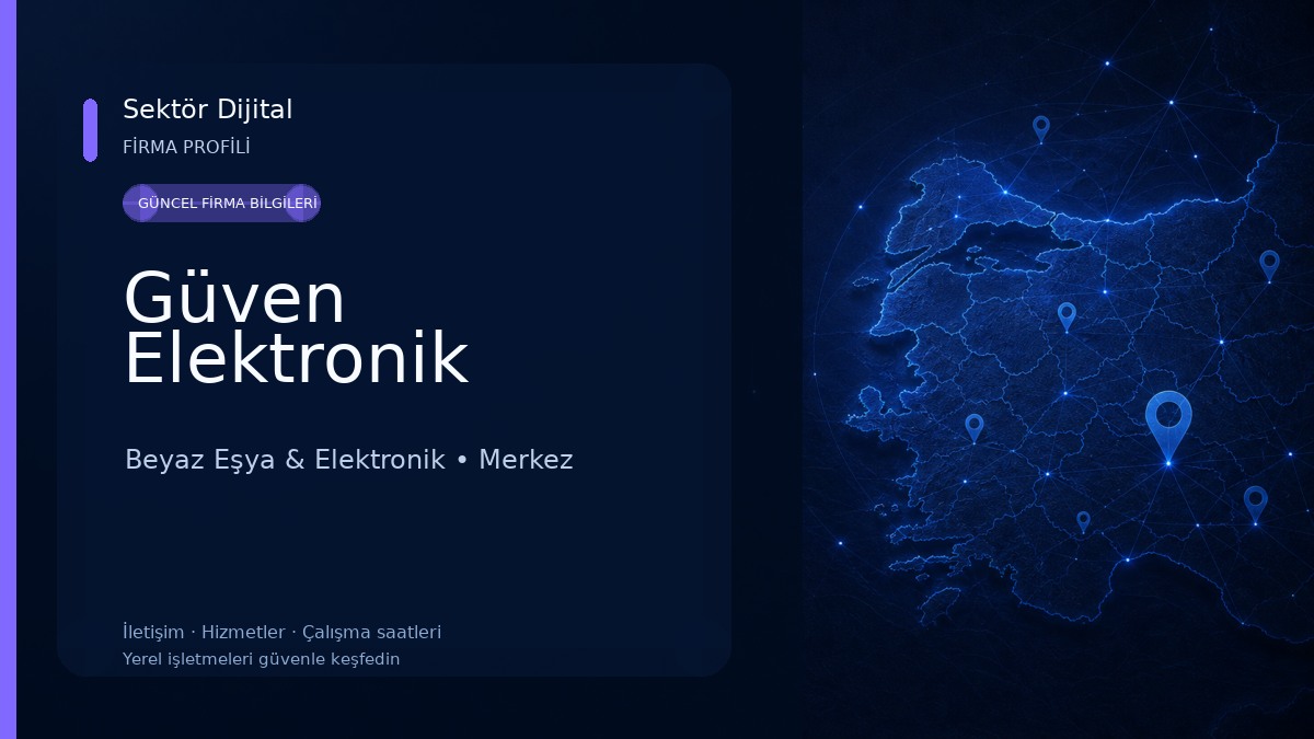 Güven Elektronik Beyaz Eşya & Elektronik