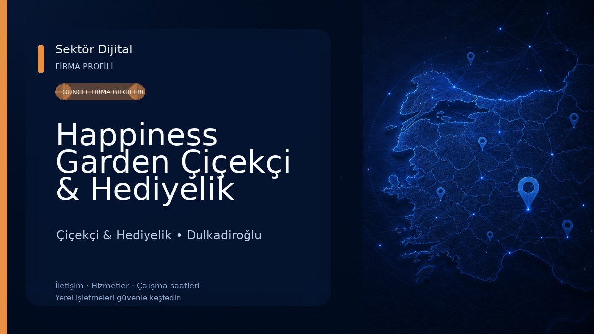 Happiness Garden Çiçekçi & Hediyelik Mağaza 