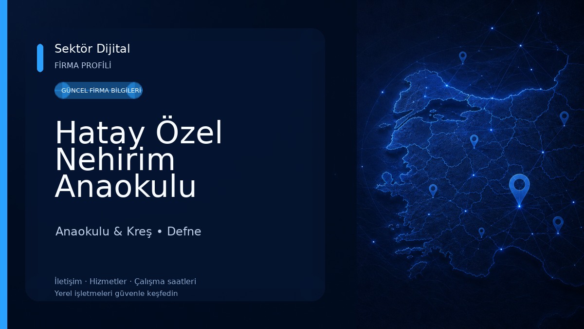 Hatay Özel Nehirim Anaokulu Anaokulu & Kreş