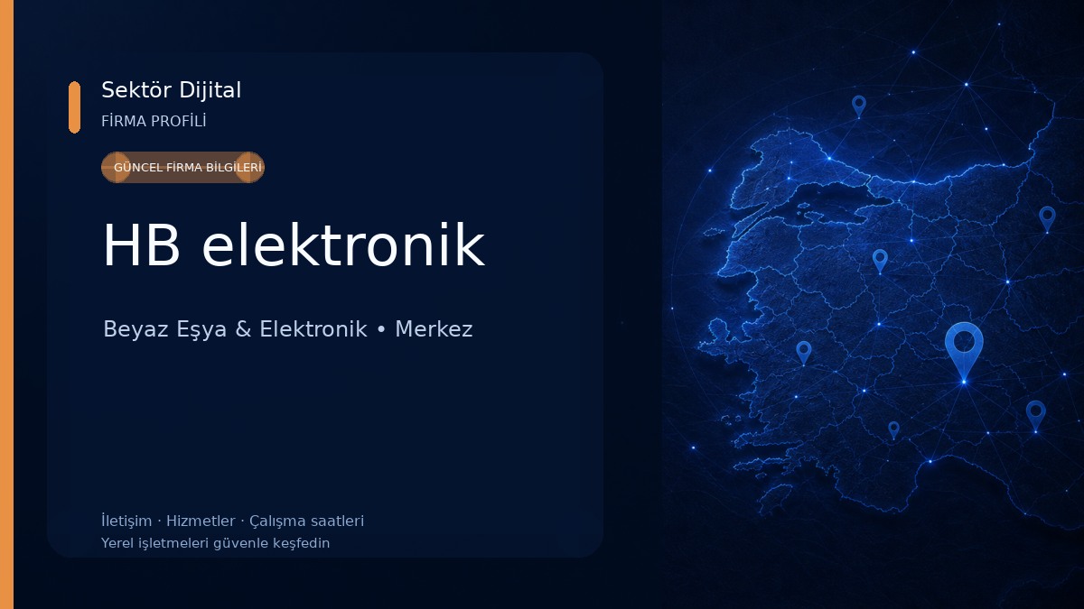 HB elektronik Beyaz Eşya & Elektronik