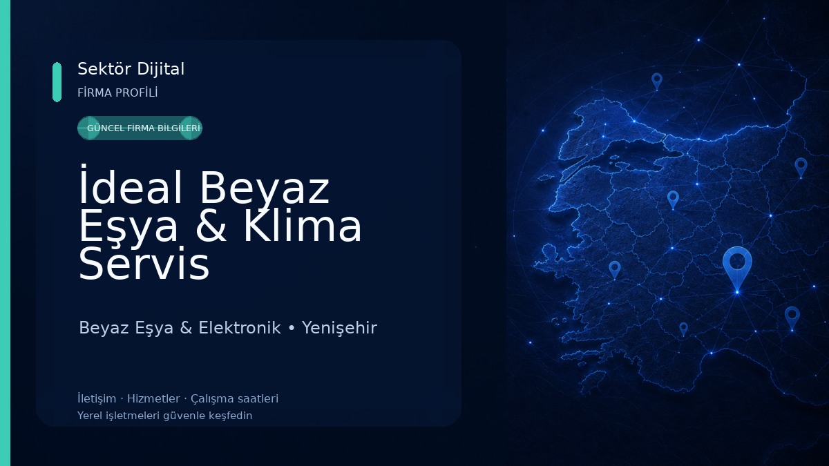 İdeal Beyaz Eşya & Klima Servis Beyaz Eşya & Elektronik