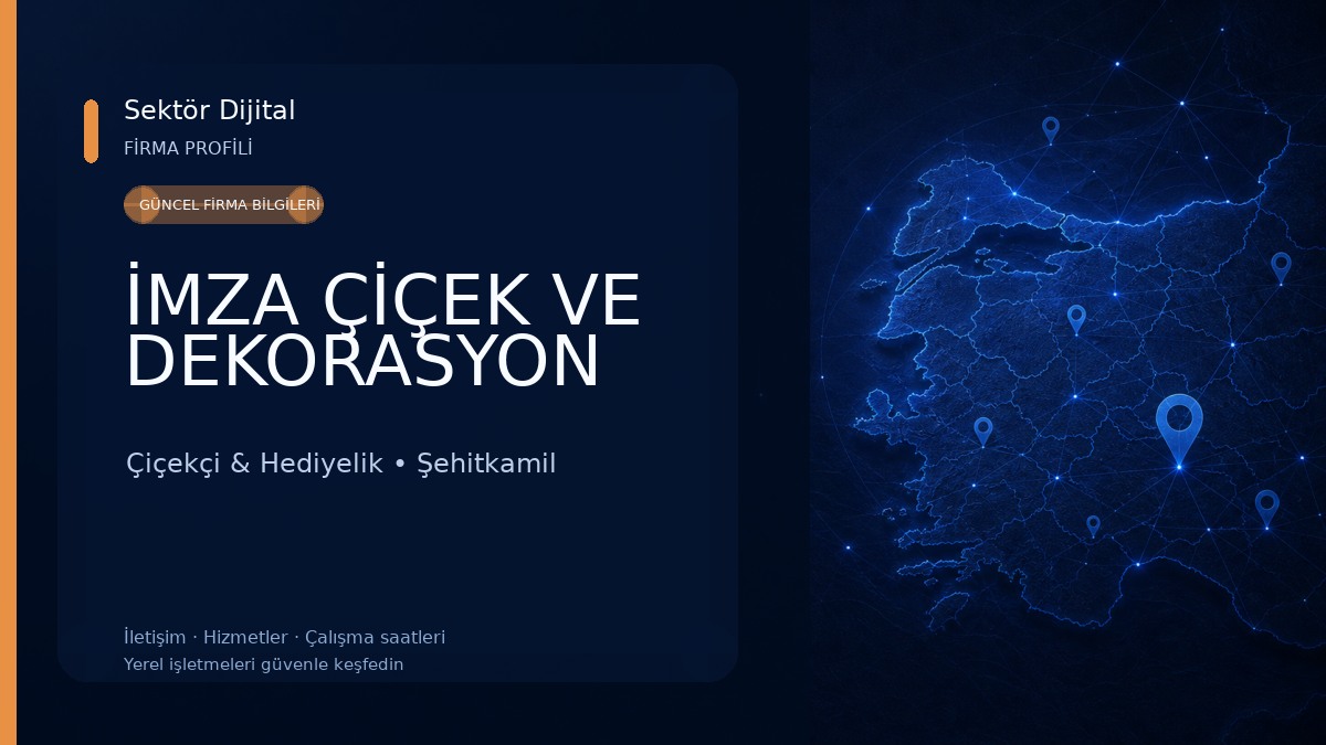 İMZA ÇİÇEK VE DEKORASYON Çiçekçi & Hediyelik
