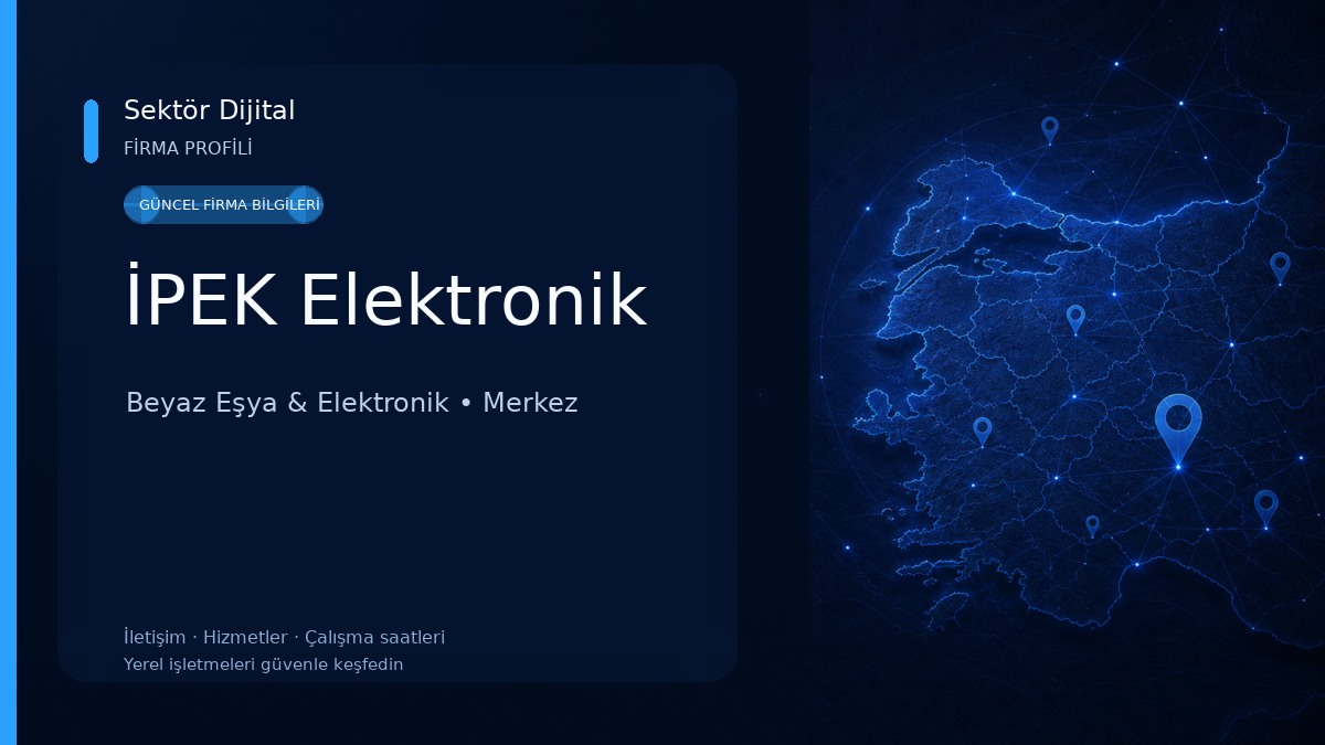 İPEK Elektronik Beyaz Eşya & Elektronik