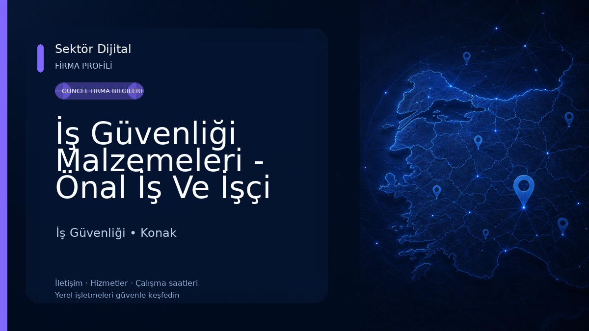 İş Güvenliği Malzemeleri - Önal İş Ve İşçi Güvenliği Ekipmanları 