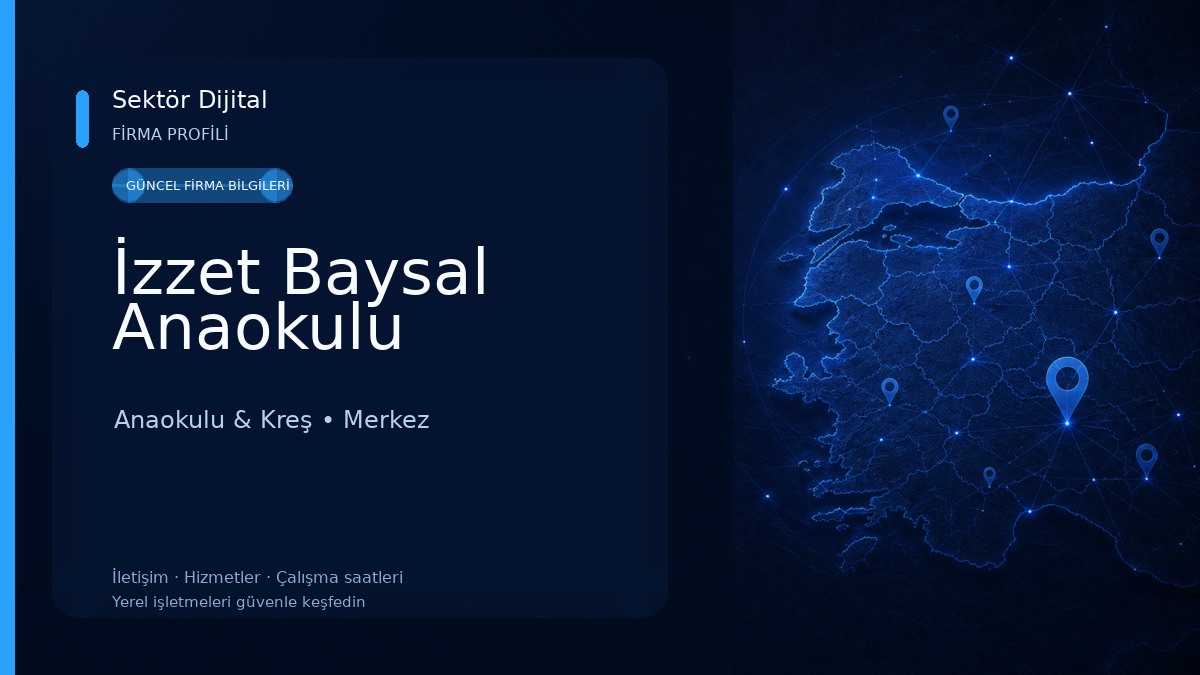 İzzet Baysal Anaokulu Anaokulu & Kreş