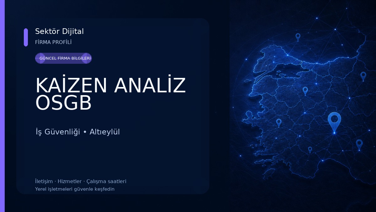 KAİZEN ANALİZ OSGB 
