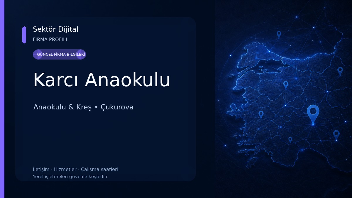 Karcı Anaokulu Anaokulu & Kreş