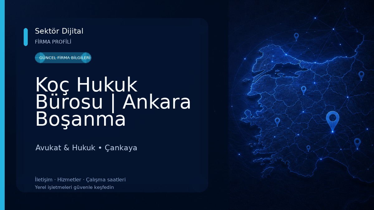 Koç Hukuk Bürosu | Ankara Boşanma Avukatı - Tazminat Avukatı - Ceza Avukatı - Yabancı Avukatı - Lawyer in Ankara Avukat & Hukuk