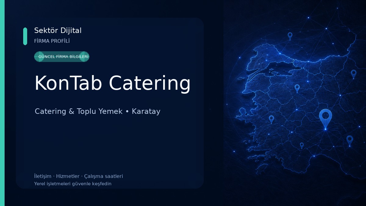 KonTab Catering Catering & Toplu Yemek