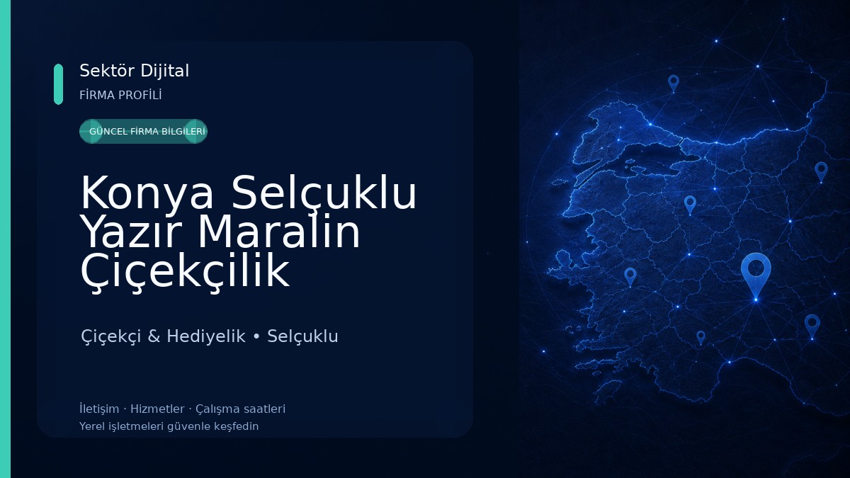 Konya Selçuklu Yazır Maralin Çiçekçilik Çiçekçi & Hediyelik