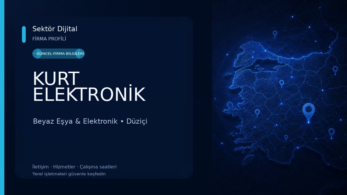 KURT ELEKTRONİK Beyaz Eşya & Elektronik