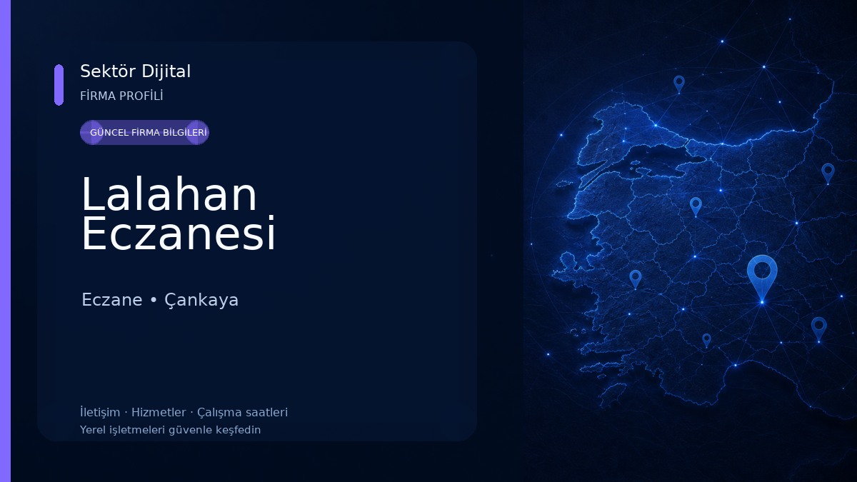 Lalahan Eczanesi Eczane
