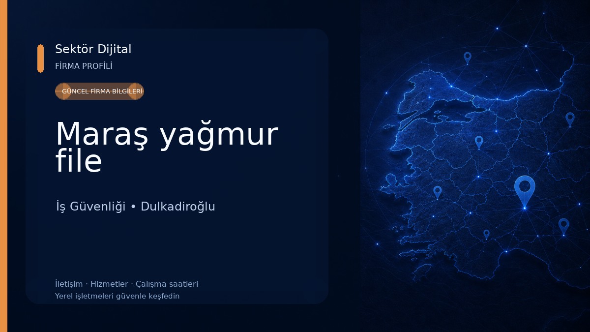 Maraş yağmur file 