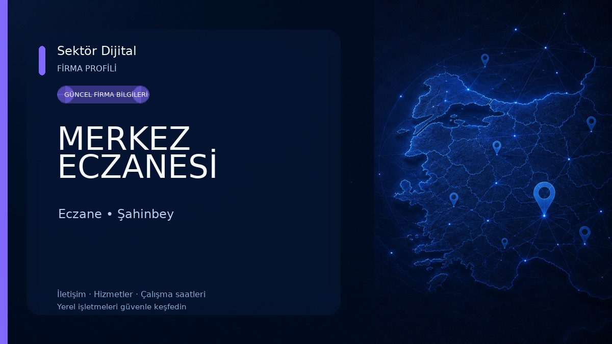 MERKEZ ECZANESİ Eczane