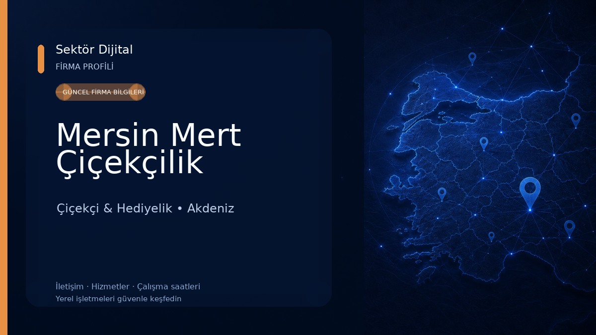 Mersin Mert Çiçekçilik Çiçekçi & Hediyelik
