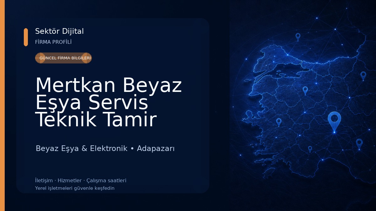 Mertkan Beyaz Eşya Servis Teknik Tamir Beyaz Eşya & Elektronik