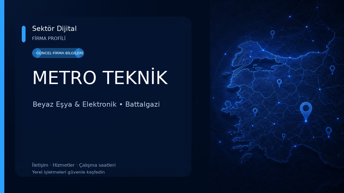 METRO TEKNİK Beyaz Eşya & Elektronik