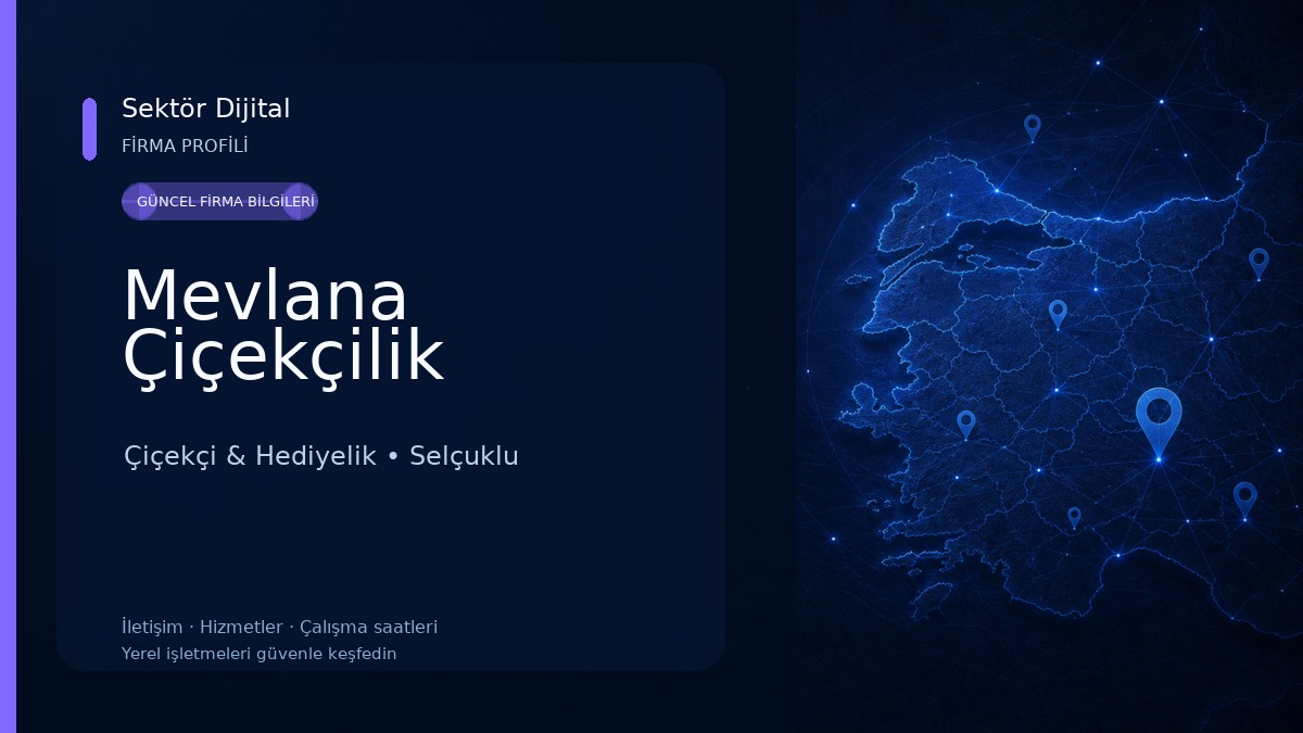 Mevlana Çiçekçilik Çiçekçi & Hediyelik