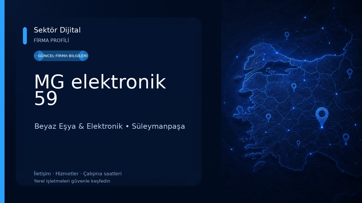 MG elektronik 59 
