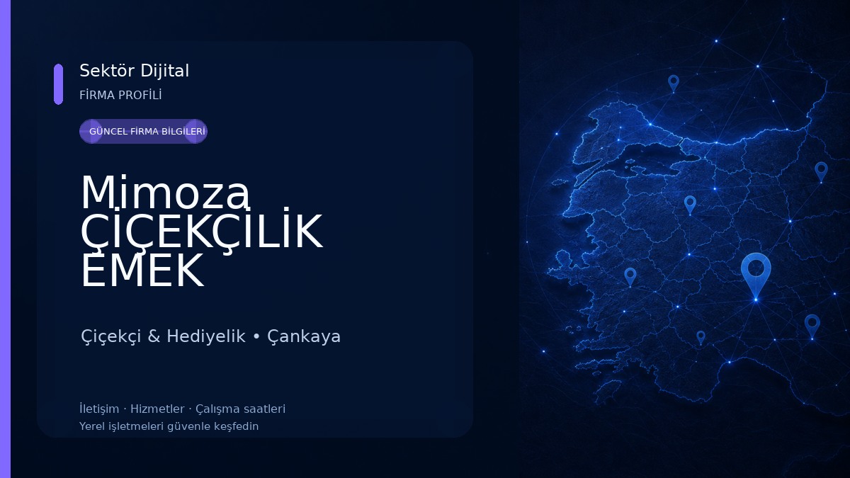 Mimoza ÇİÇEKÇİLİK EMEK Çiçekçi & Hediyelik
