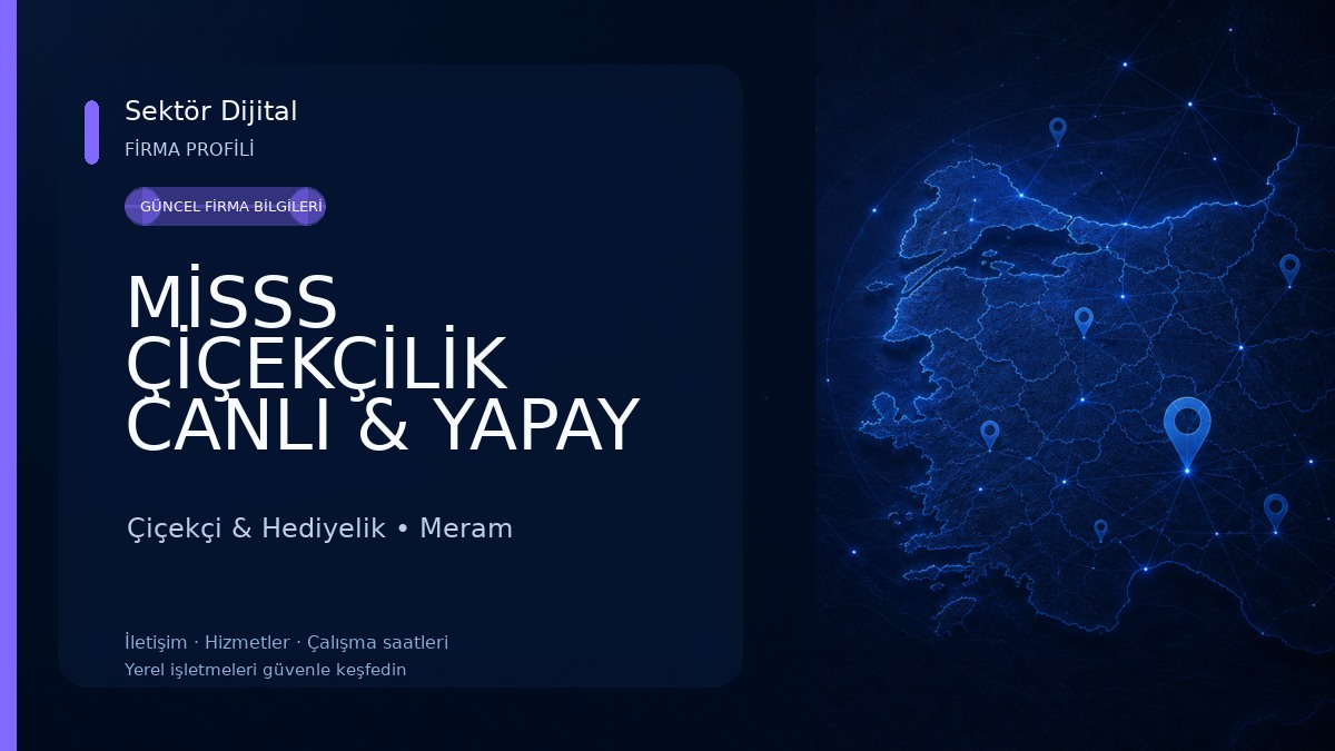 MİSSS ÇİÇEKÇİLİK CANLI & YAPAY ÇİÇEK - DEKORASYON Çiçekçi & Hediyelik