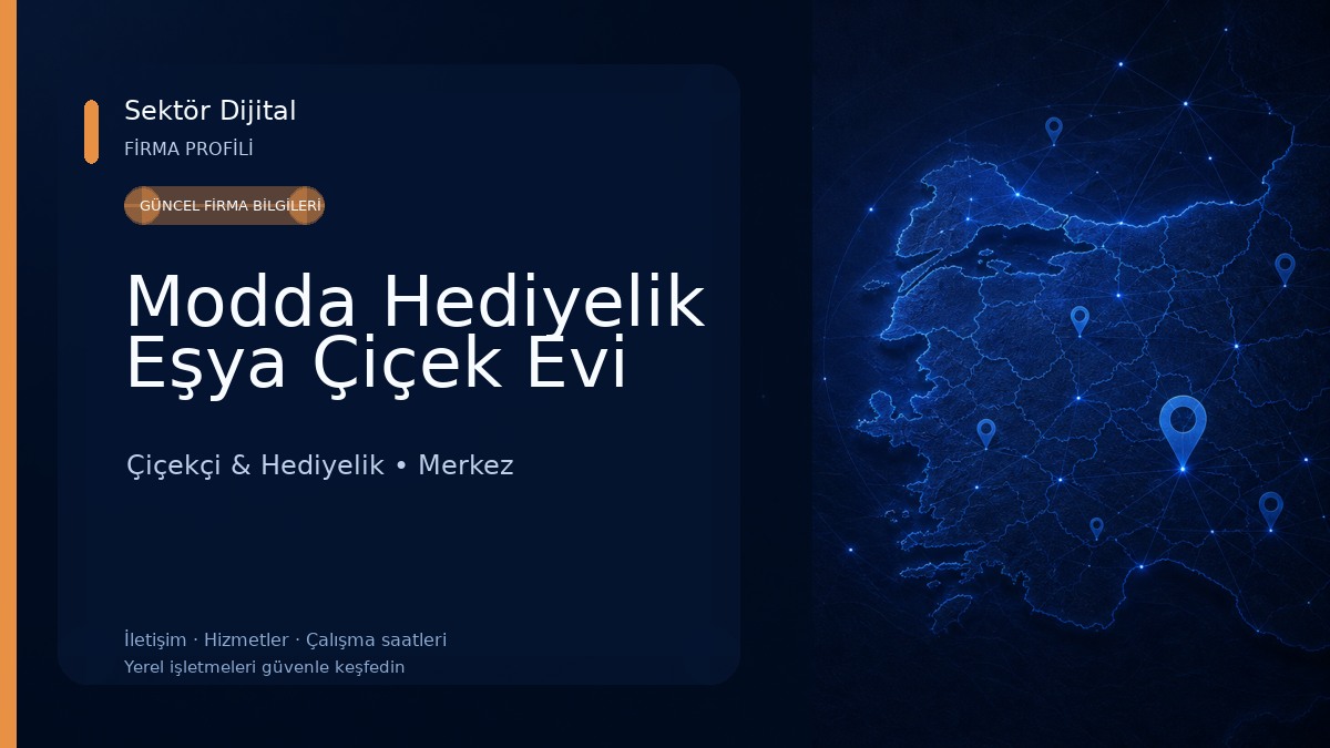 Modda Hediyelik Eşya Çiçek Evi Çiçekçi & Hediyelik