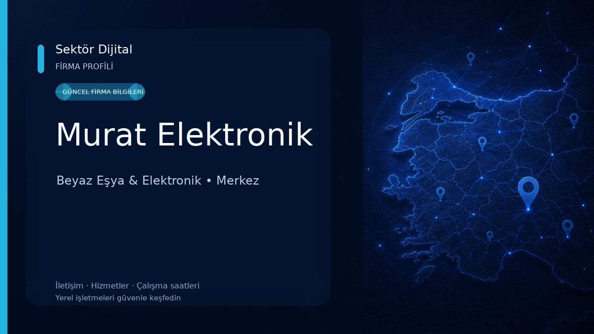 Murat Elektronik Beyaz Eşya & Elektronik