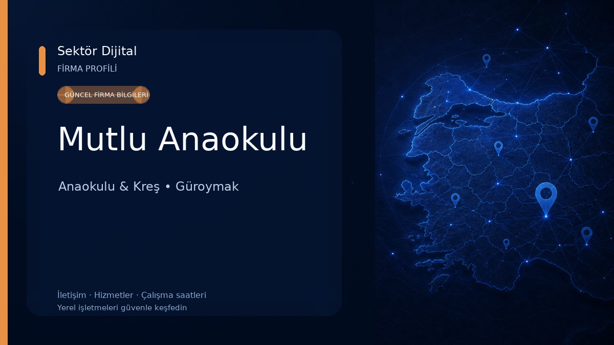 Mutlu Anaokulu Anaokulu & Kreş