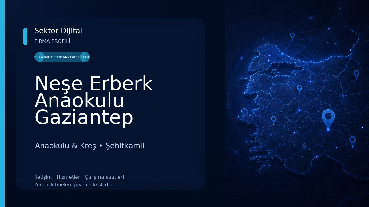 Neşe Erberk Anaokulu Gaziantep Anaokulu & Kreş