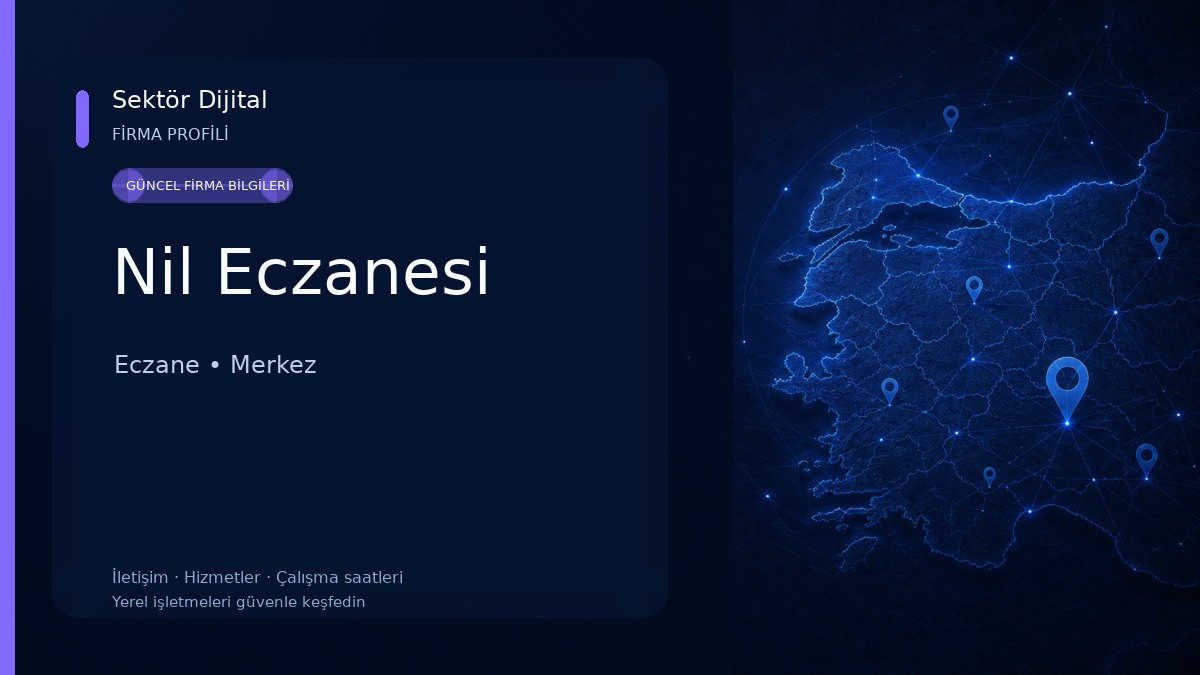 Nil Eczanesi Eczane