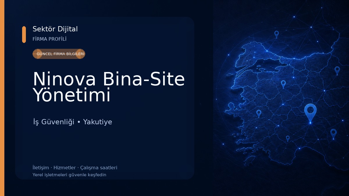 Ninova Bina-Site Yönetimi İş Güvenliği