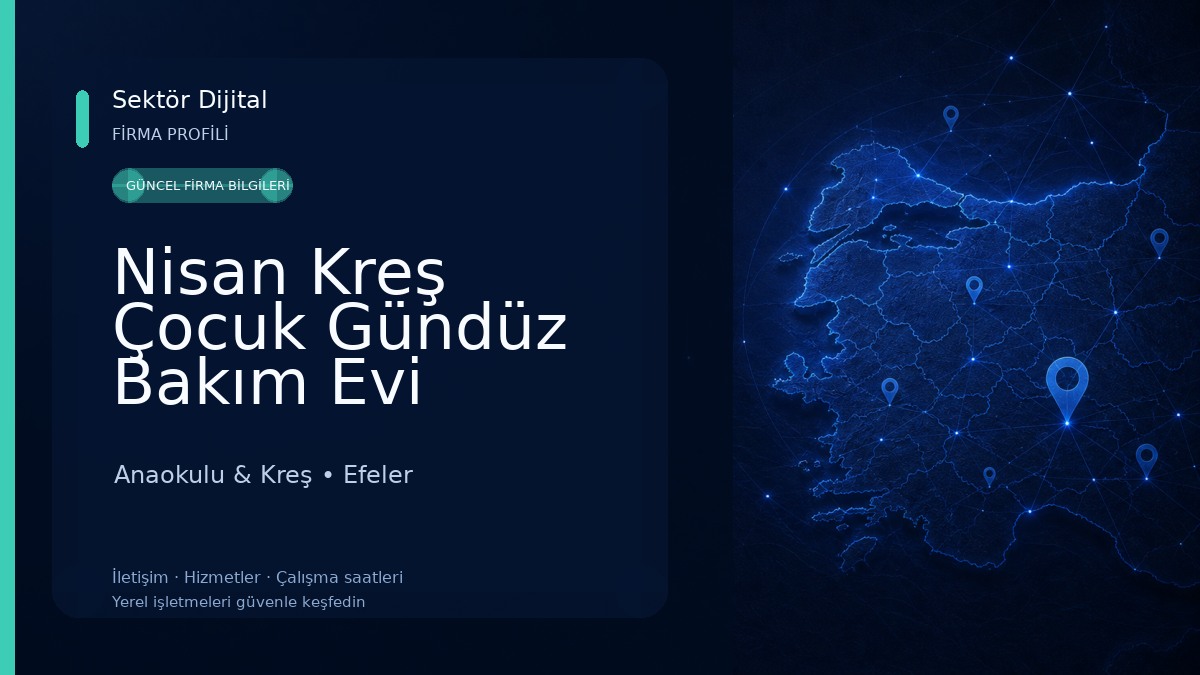 Nisan Kreş Çocuk Gündüz Bakım Evi Anaokulu & Kreş