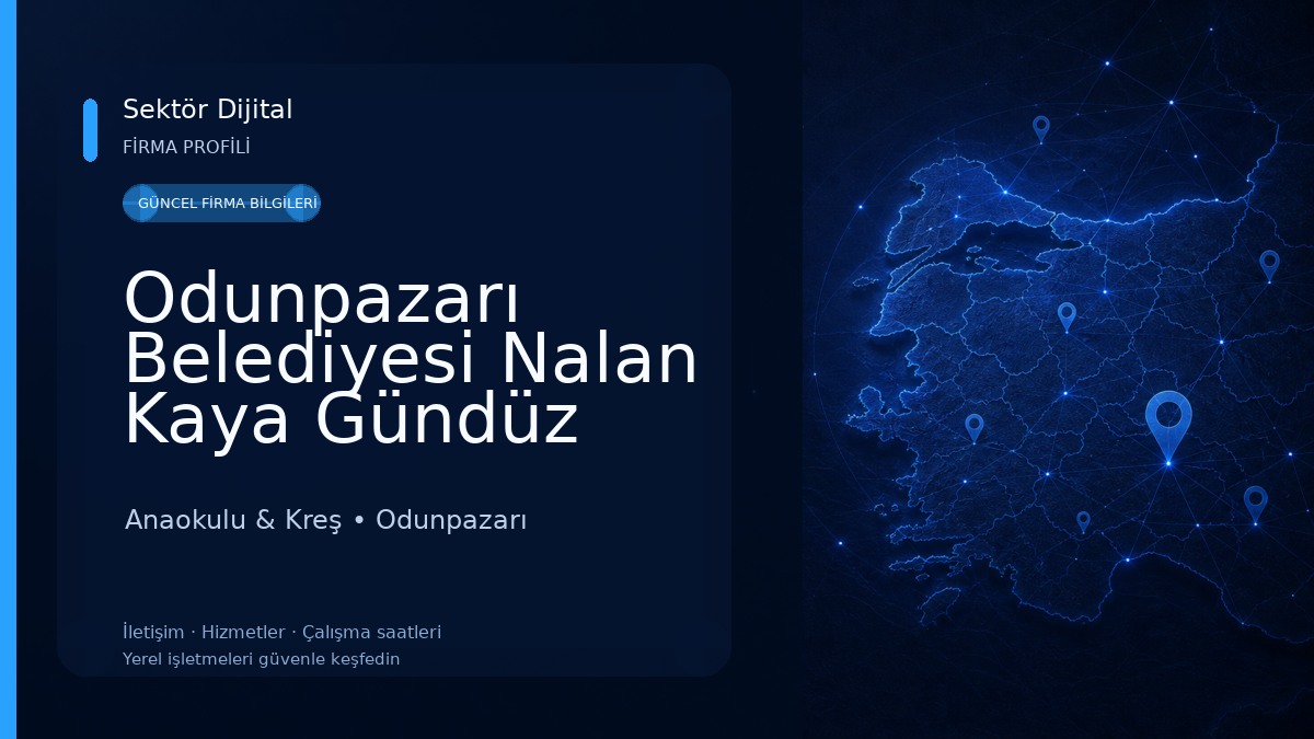 Odunpazarı Belediyesi Nalan Kaya Gündüz Bakımevi ve Kreşi Anaokulu & Kreş