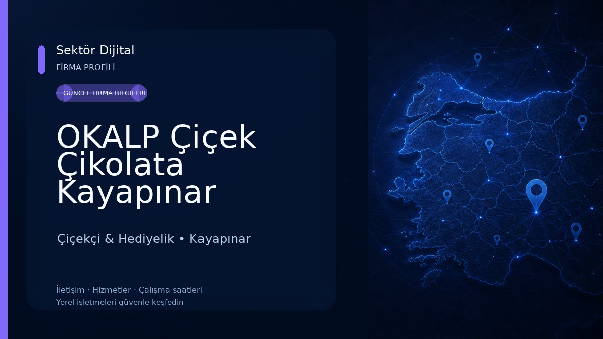 OKALP Çiçek Çikolata Kayapınar Çiçekçi 