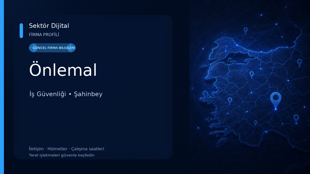 Önlemal İş Güvenliği