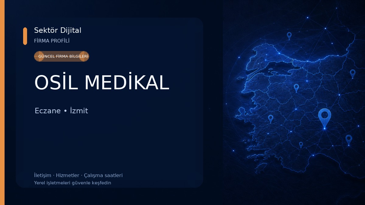 OSİL MEDİKAL Eczane