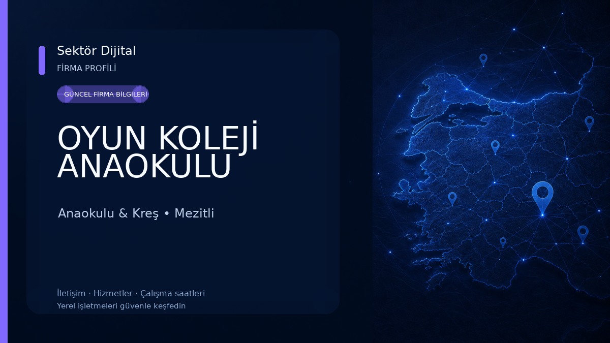 OYUN KOLEJİ ANAOKULU Anaokulu & Kreş