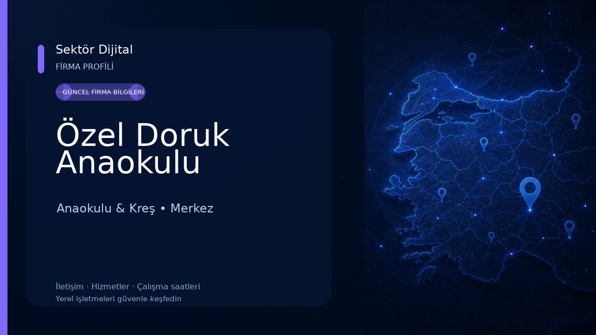 Özel Doruk Anaokulu