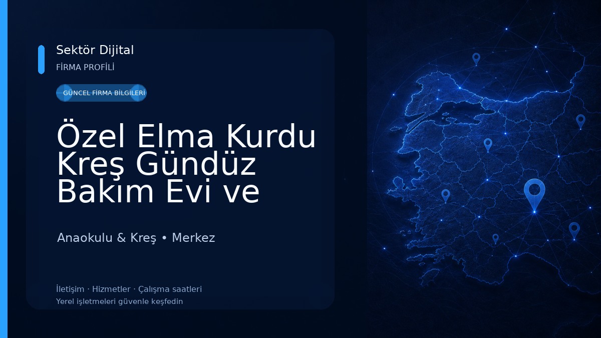 Özel Elma Kurdu Kreş Gündüz Bakım Evi ve Çocuk Kulübü