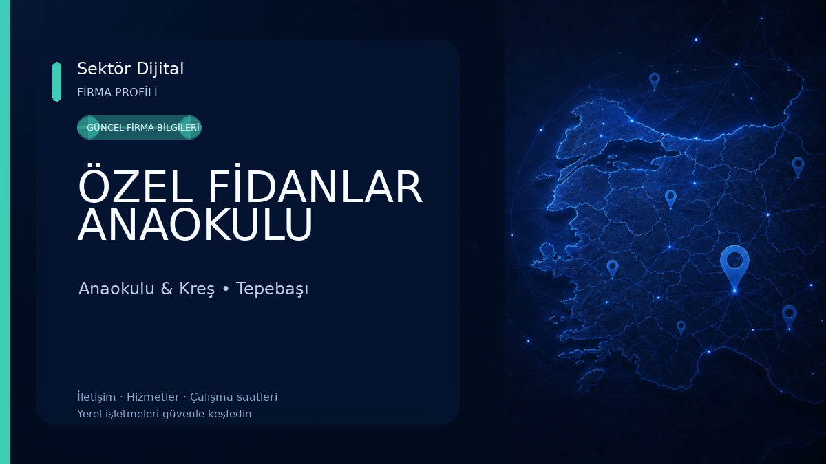 ÖZEL FİDANLAR ANAOKULU Anaokulu & Kreş