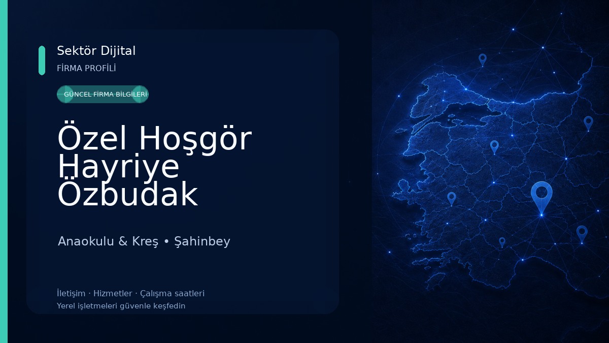 Özel Hoşgör Hayriye Özbudak Anaokulu Anaokulu & Kreş