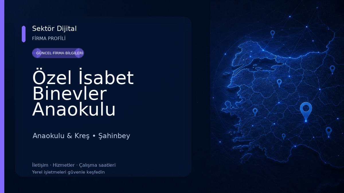 Özel İsabet Binevler Anaokulu Anaokulu & Kreş