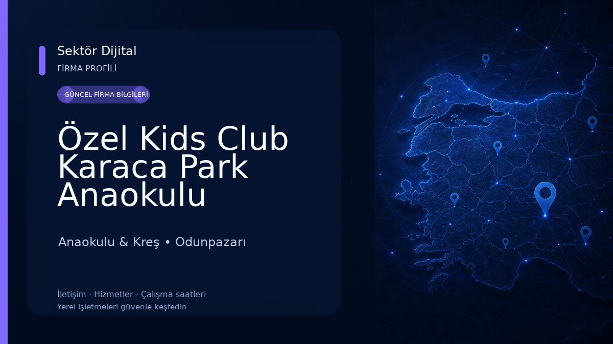 Özel Kids Club Karaca Park Anaokulu Anaokulu & Kreş
