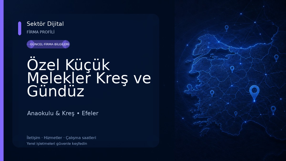 Özel Küçük Melekler Kreş ve Gündüz Bakımevi Anaokulu & Kreş