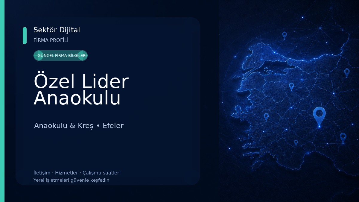 Özel Lider Anaokulu Anaokulu & Kreş
