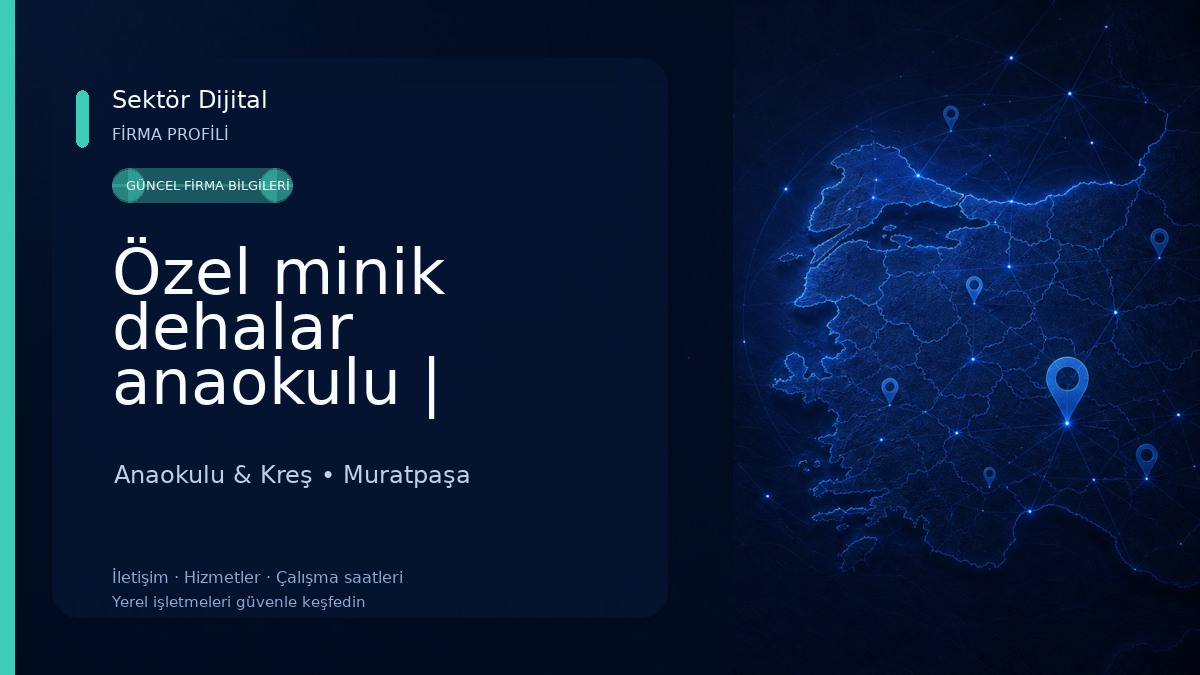 Özel minik dehalar anaokulu | Antalya'da kreşler | Lara Anaokulu | Muratpaşa Gündüz Bakımevi Anaokulu & Kreş
