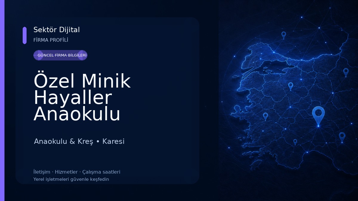 Özel Minik Hayaller Anaokulu Anaokulu & Kreş