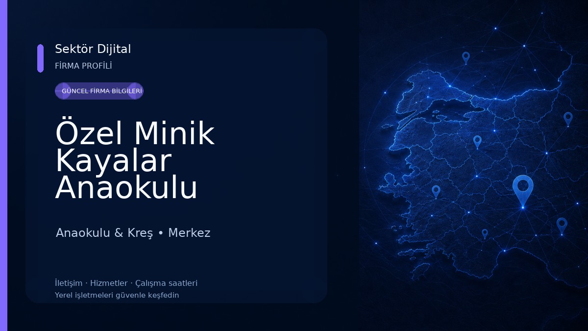 Özel Minik Kayalar Anaokulu Anaokulu & Kreş