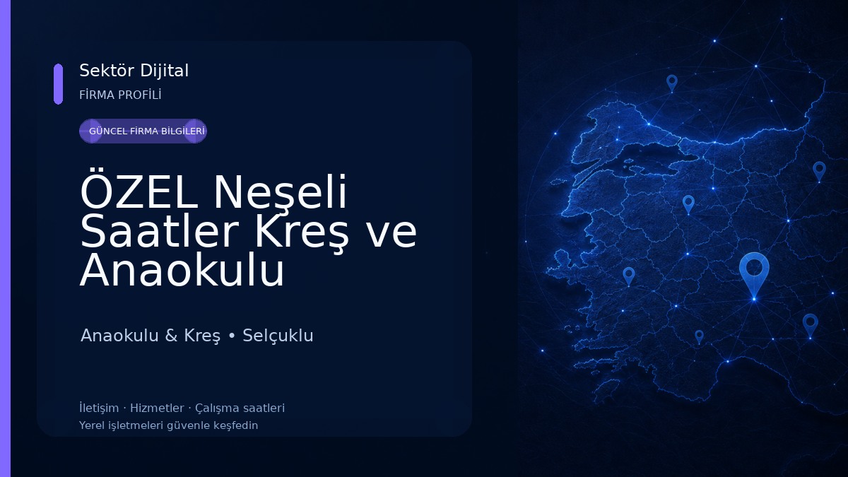 ÖZEL Neşeli Saatler Kreş ve Anaokulu Anaokulu & Kreş